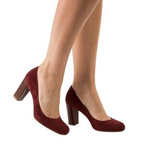 Cole Haan Suede Pumps Rust Size 10M